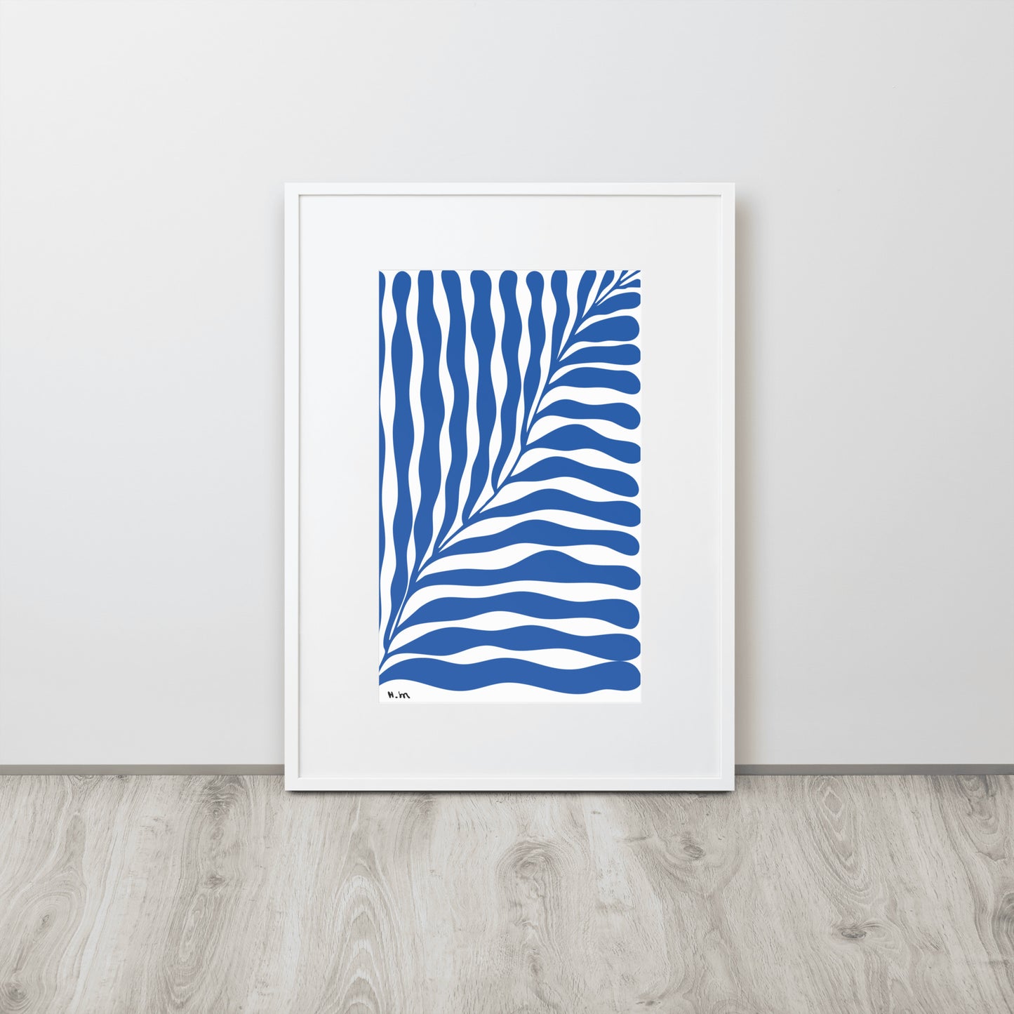 Blue algae II by Matisse